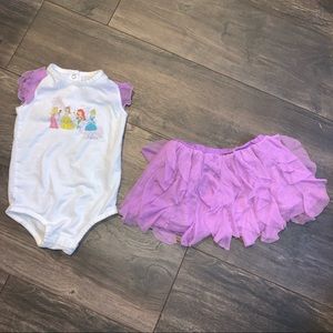 18 m. Disney Princess Disney Parks 2 pc outfit